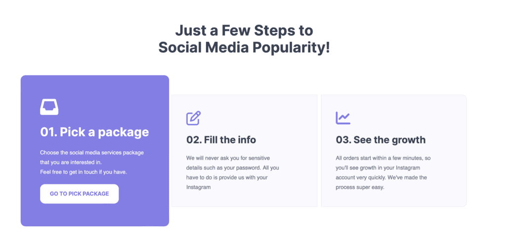 Just a Few Steps to Social Media Popularity! 